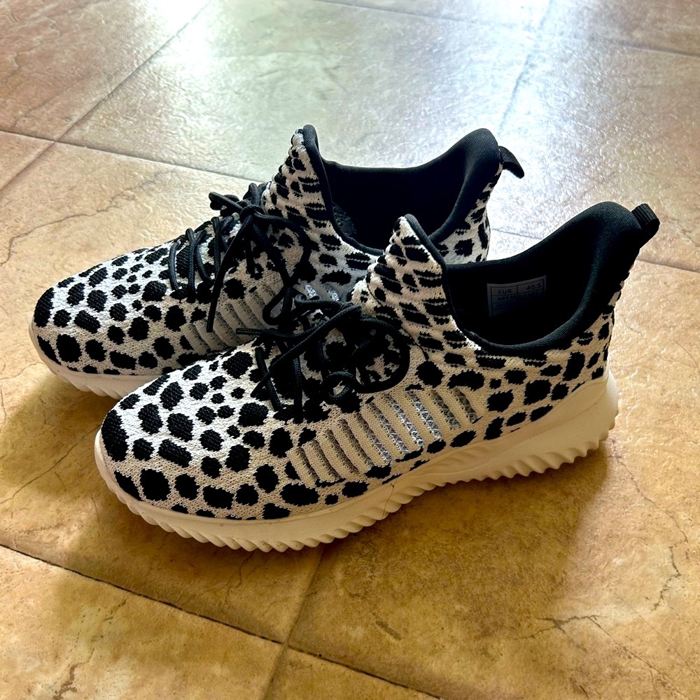 Stylish Black and White Shoes